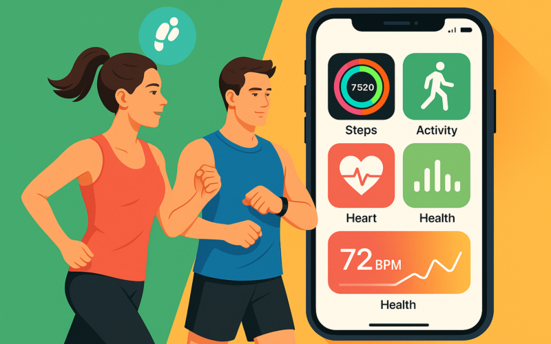 تطبيقات اللياقة الجديدة على iPhone