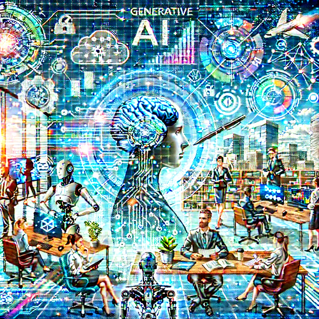 الذكاء الاصطناعي التوليدي ومستقبل العمل في 2025