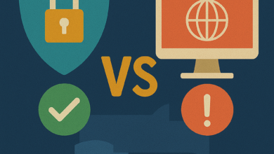 الفرق بين VPN وProxy لحماية الخصوصية
