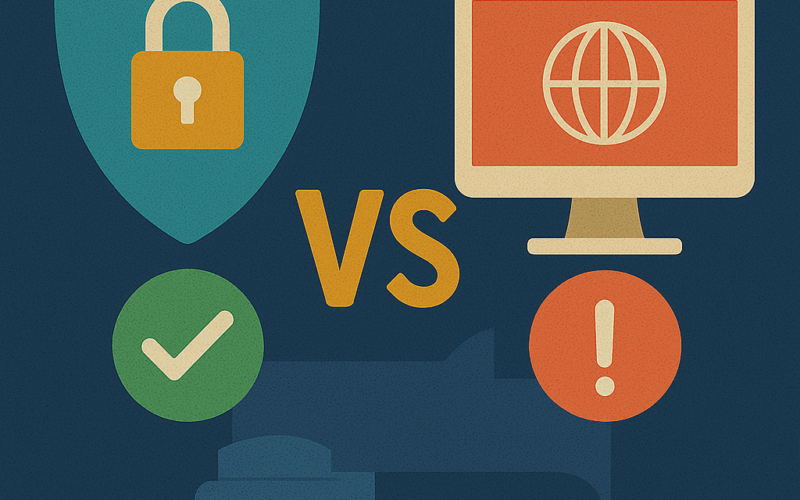 الفرق بين VPN وProxy لحماية الخصوصية