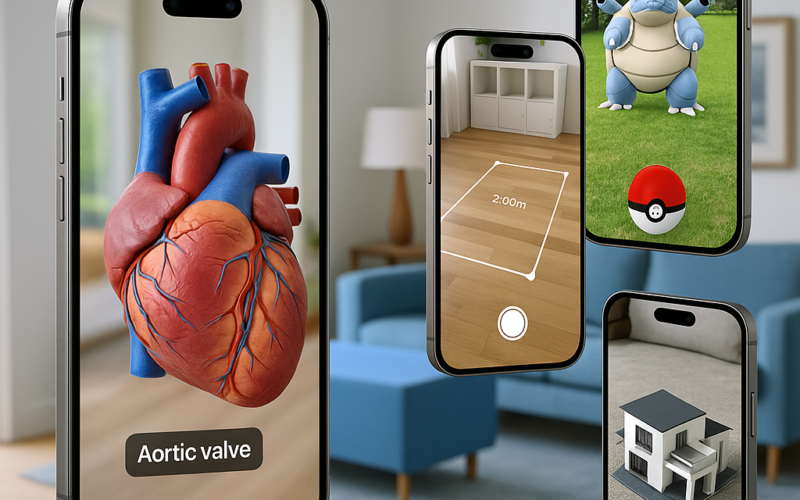 تطبيقات AR الجديدة على iPhone 2025