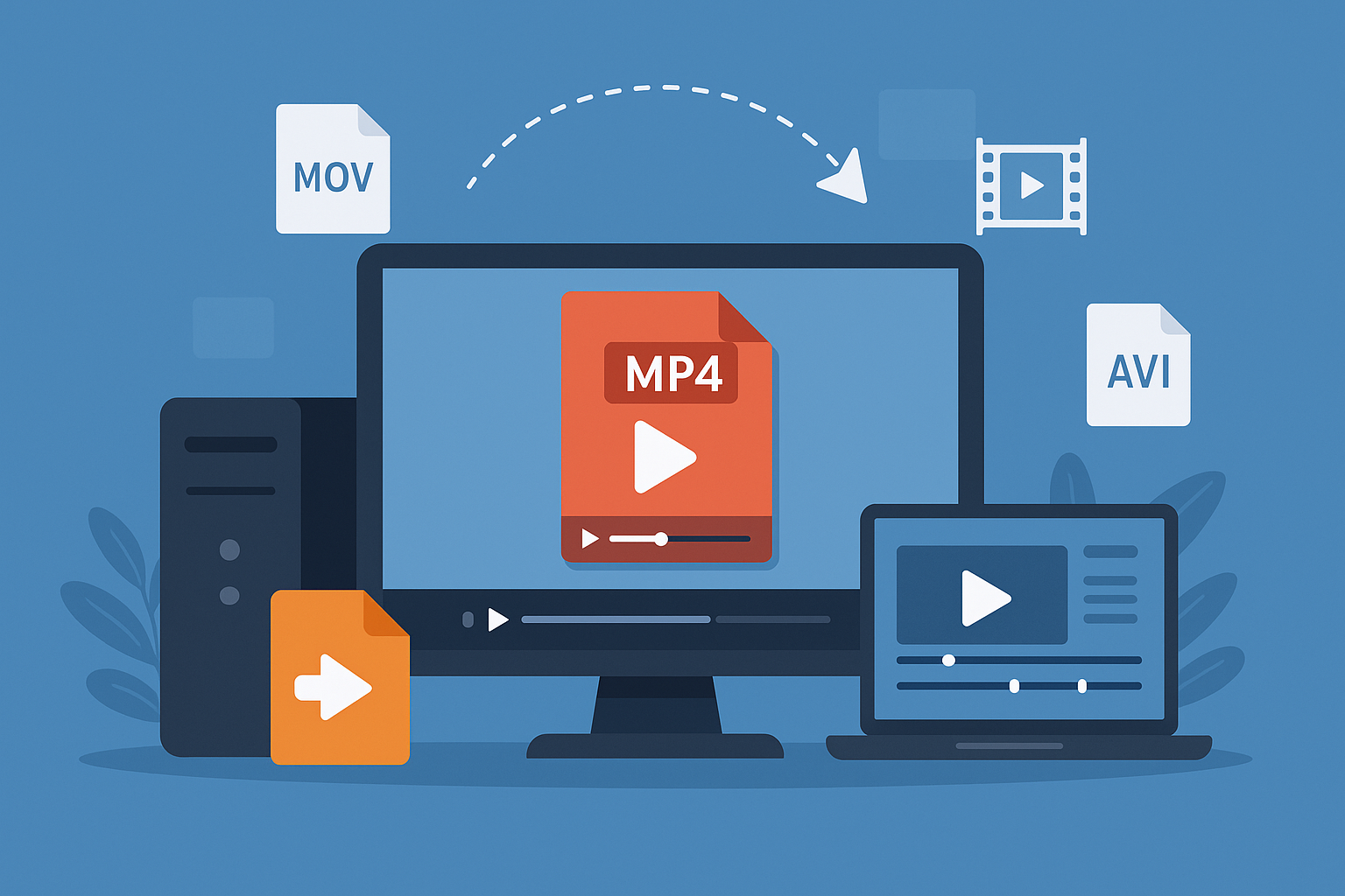 أفضل 10 برامج لتحويل الفيديو إلى MP4 للكمبيوتر 2025