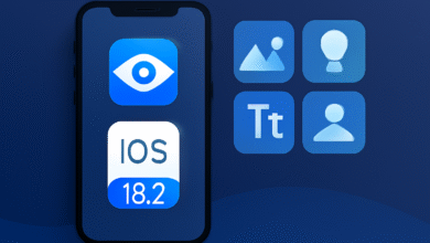 الذكاء البصري في iOS 18.2