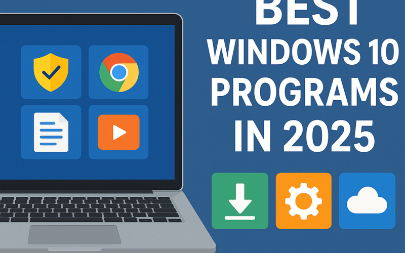 أفضل برامج الكمبيوتر ويندوز 10 في عام 2025