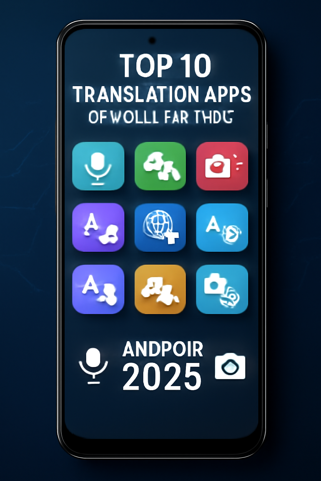 أفضل 10 تطبيقات ترجمة فورية بالصوت والصورة للأندرويد 2025
