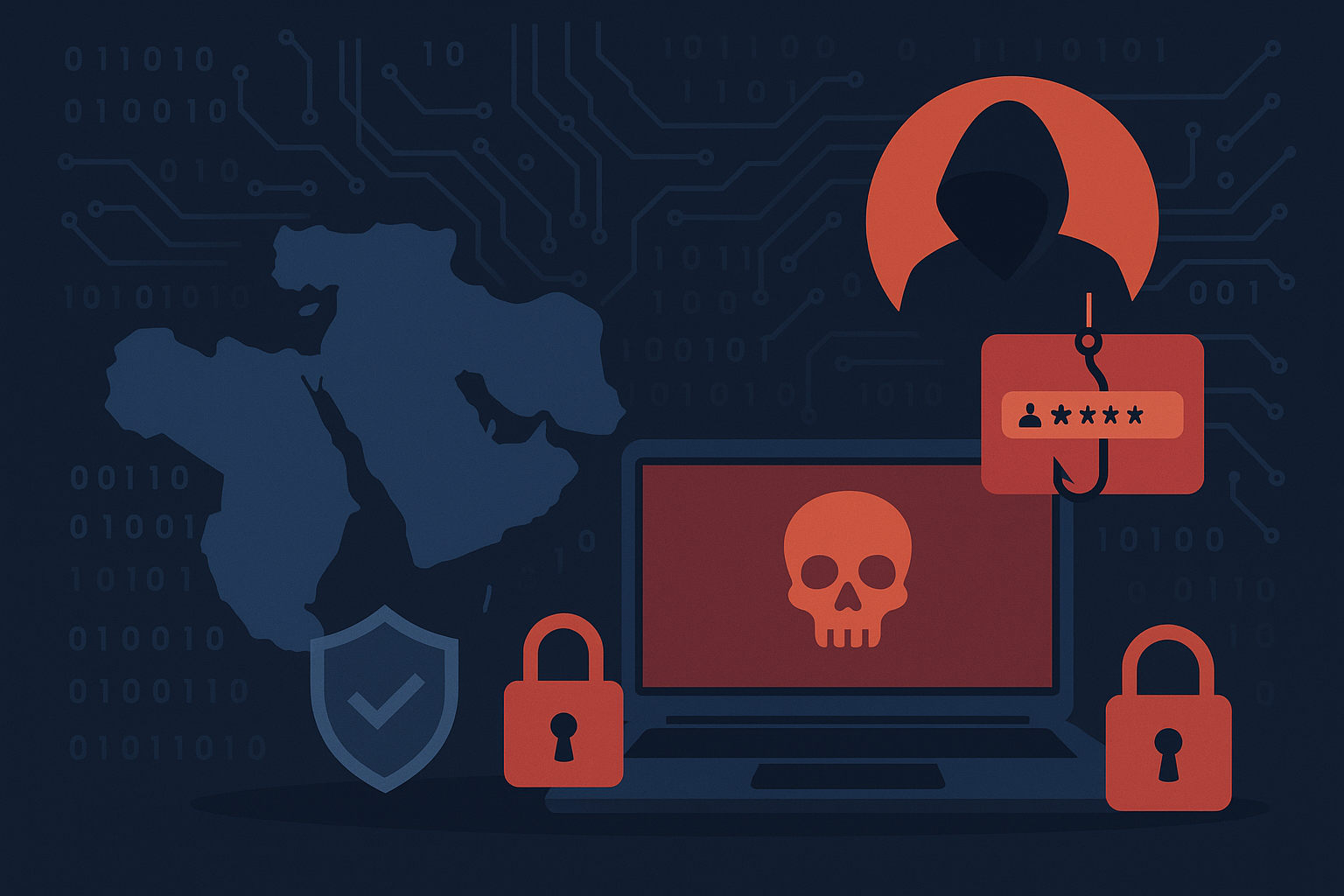 الجرائم السيبرانية في الشرق الأوسط وكيف تحمي نفسك