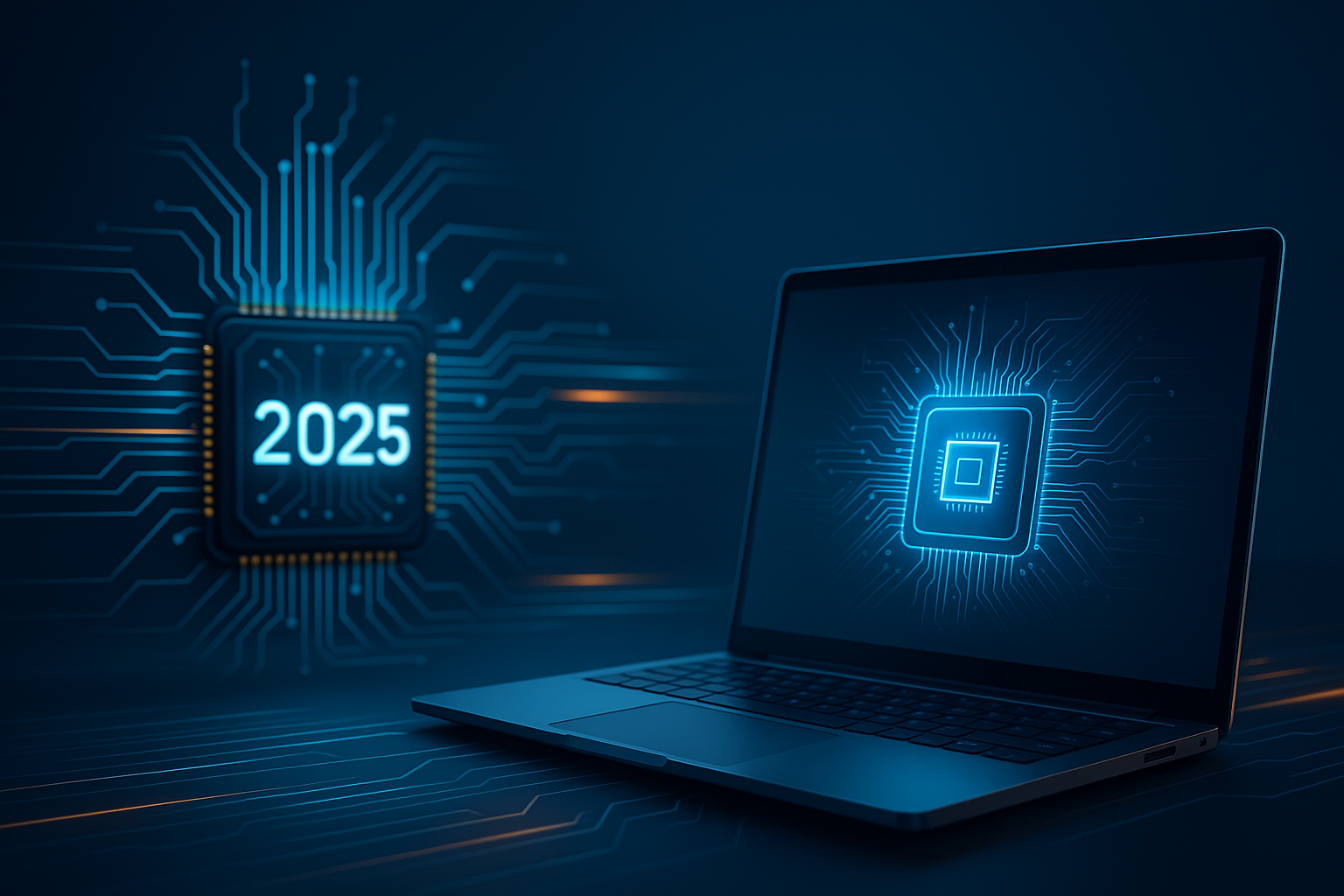 أبرز التحديثات في معالجات لاب توب 2025