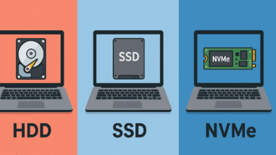 أفضل تقنيات التخزين للابتوب 2025