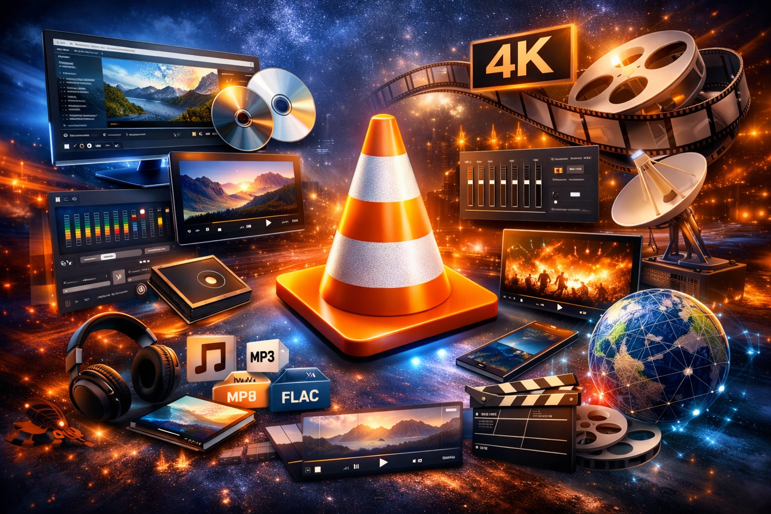 تعرف على VLC Media Player — مشغل وسائط قوي لكل الصيغ