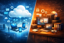 الفرق بين التطبيقات السحابية والتطبيقات التقليدية وأيهما أفضل للمستخدم؟