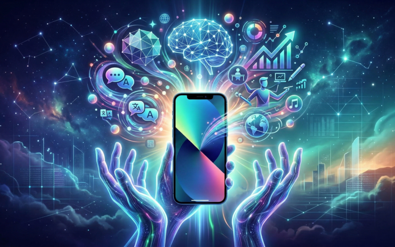 أفضل تطبيقات iPhone للذكاء الاصطناعي 2026