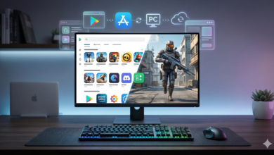 تحميل أفضل محاكي أندرويد لويندوز 10 و 11 في 2026