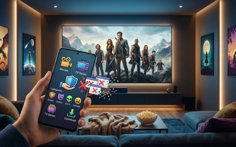 تحميل تطبيقات مشاهدة الأفلام للأندرويد بدون إعلانات