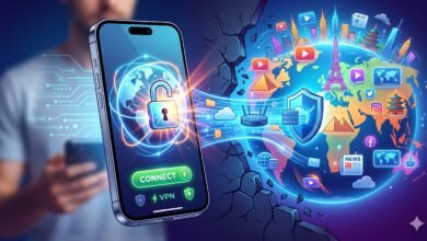 أقوى تطبيقات VPN للايفون لفتح المواقع المحجوبة