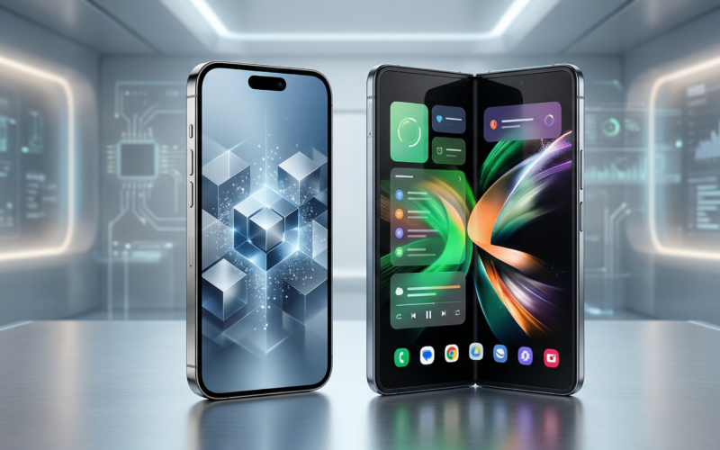 مقارنة iPhone وAndroid في 2026