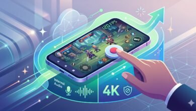 تطبيقات تسجيل الشاشة للأندرويد مجاناً